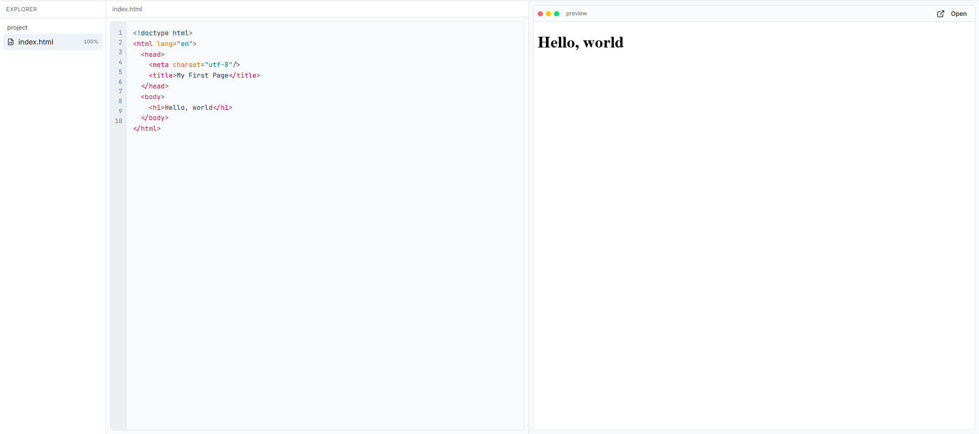 CodeType editor preview